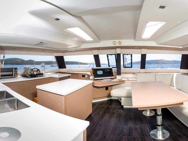 Boat interior