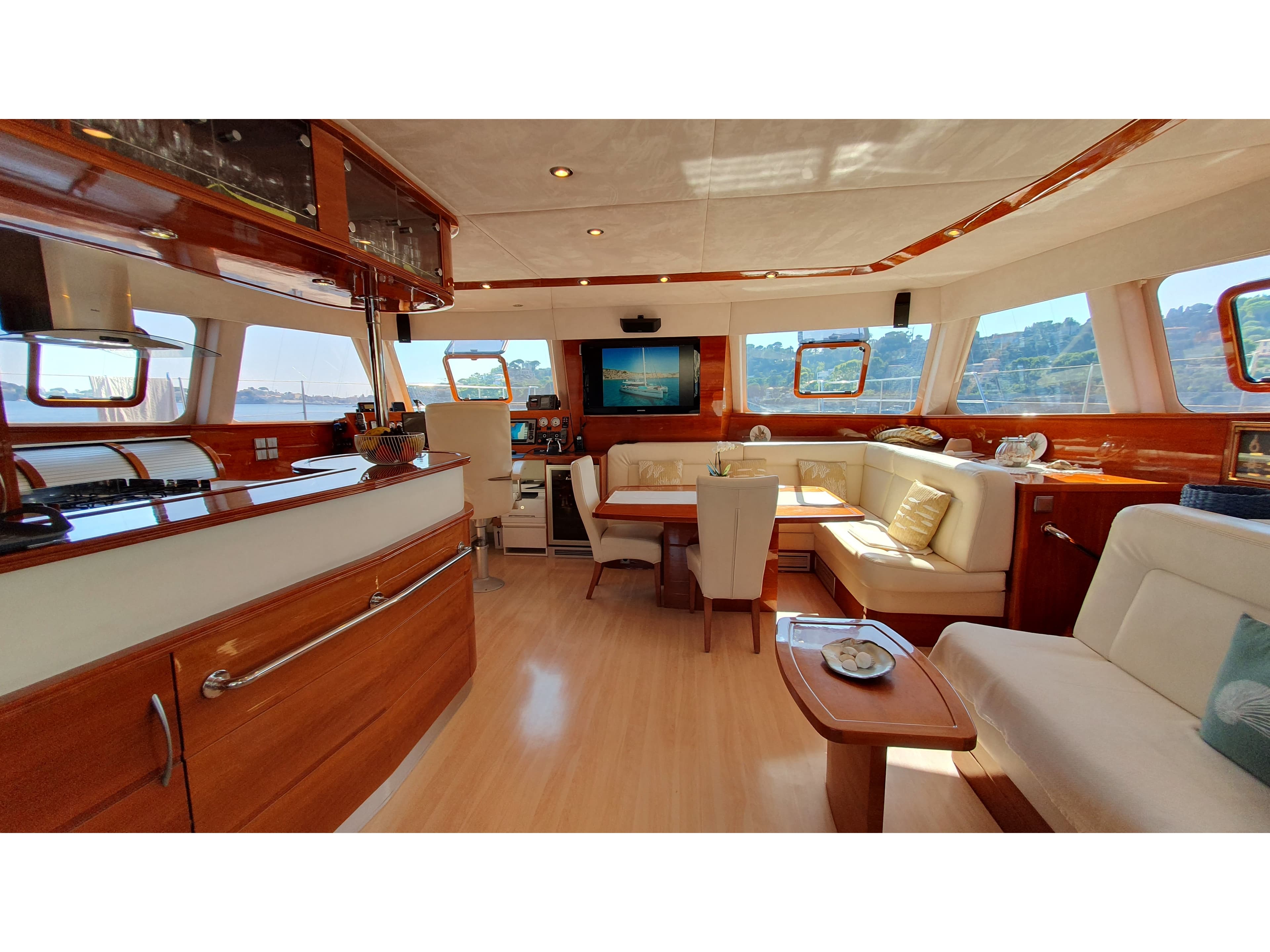 Boat interior