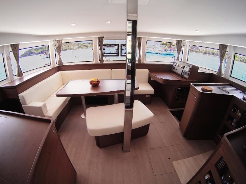 Boat interior