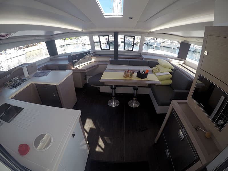 Boat interior