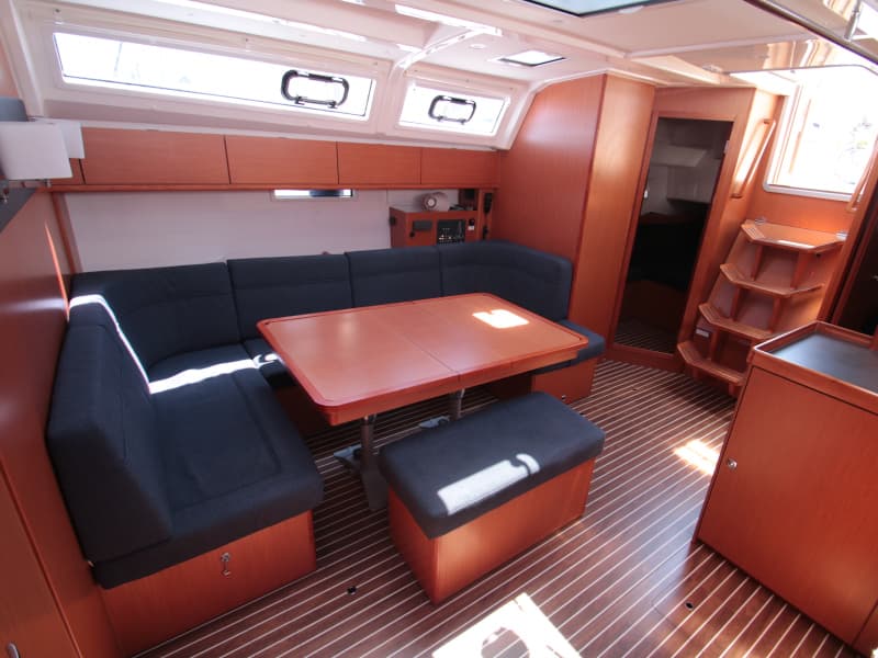 Boat interior