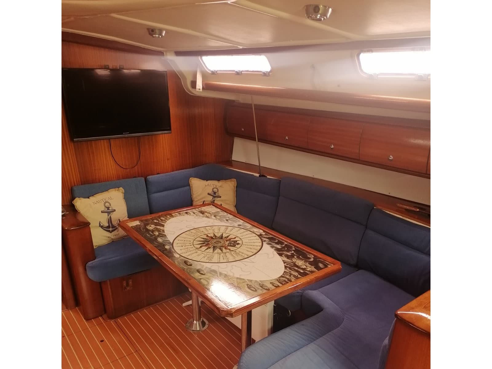 Boat interior