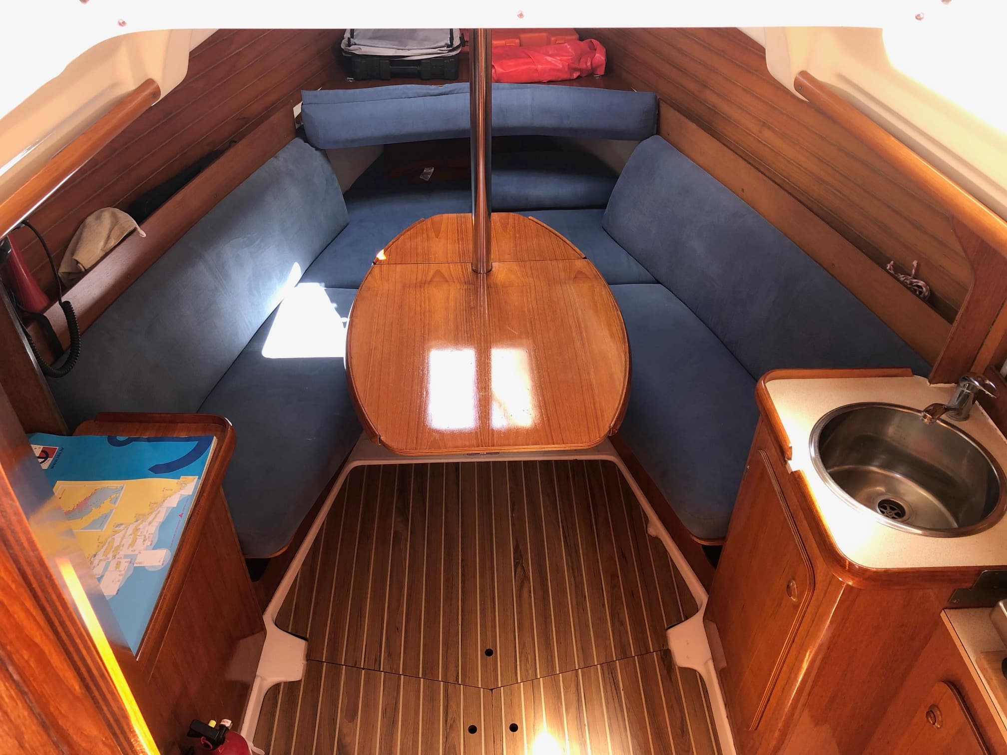 Boat interior