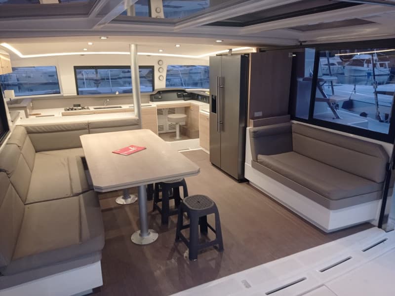 Boat interior