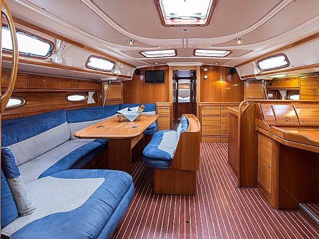 Boat interior