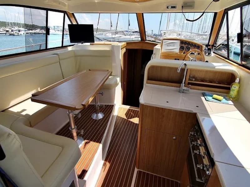 Boat interior
