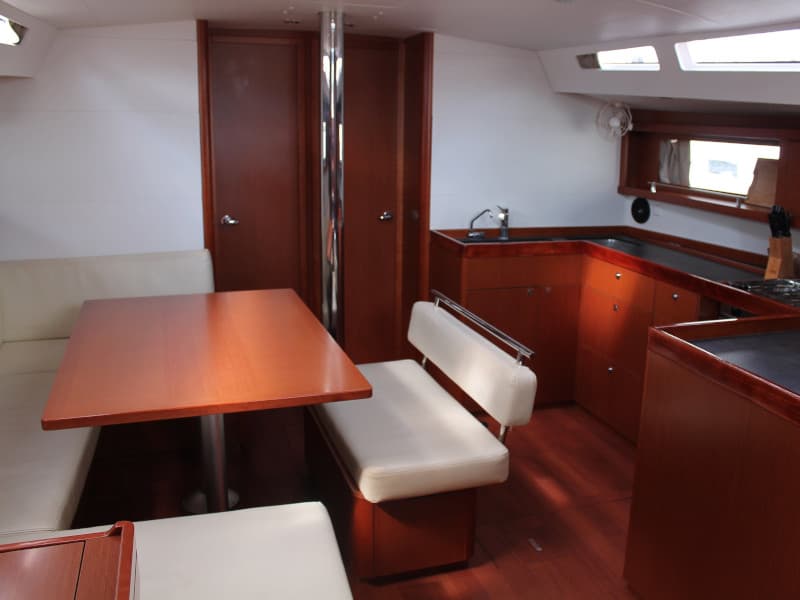 Boat interior
