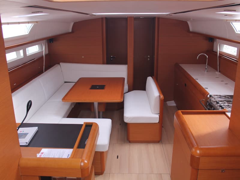 Boat interior