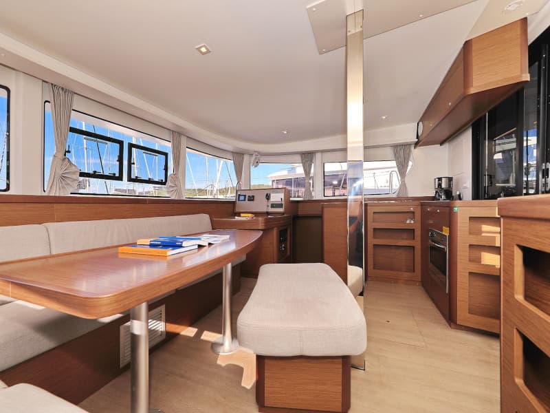 Boat interior