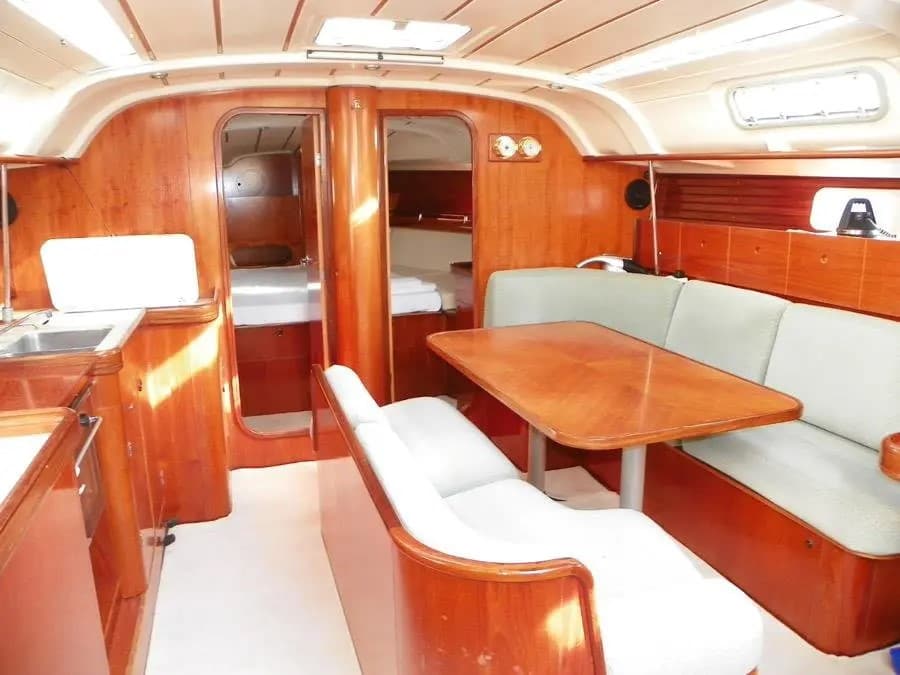 Boat interior