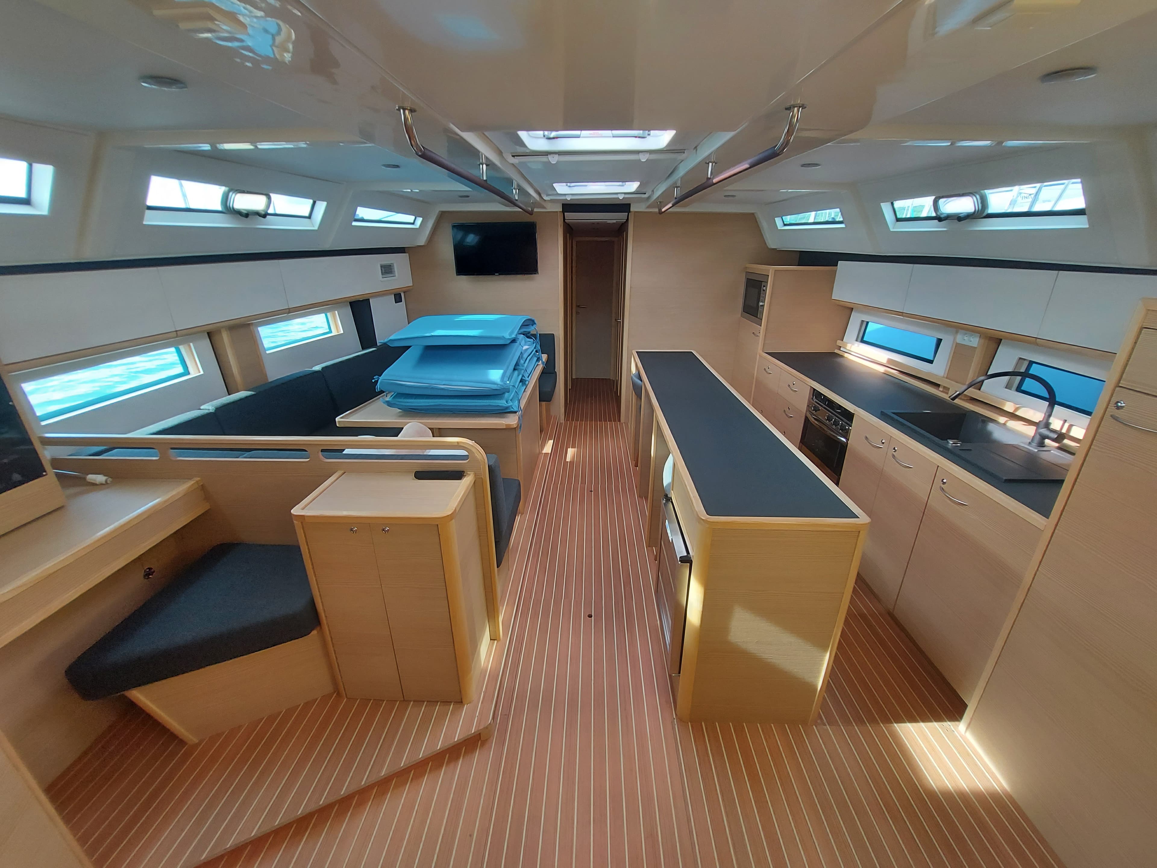 Boat interior