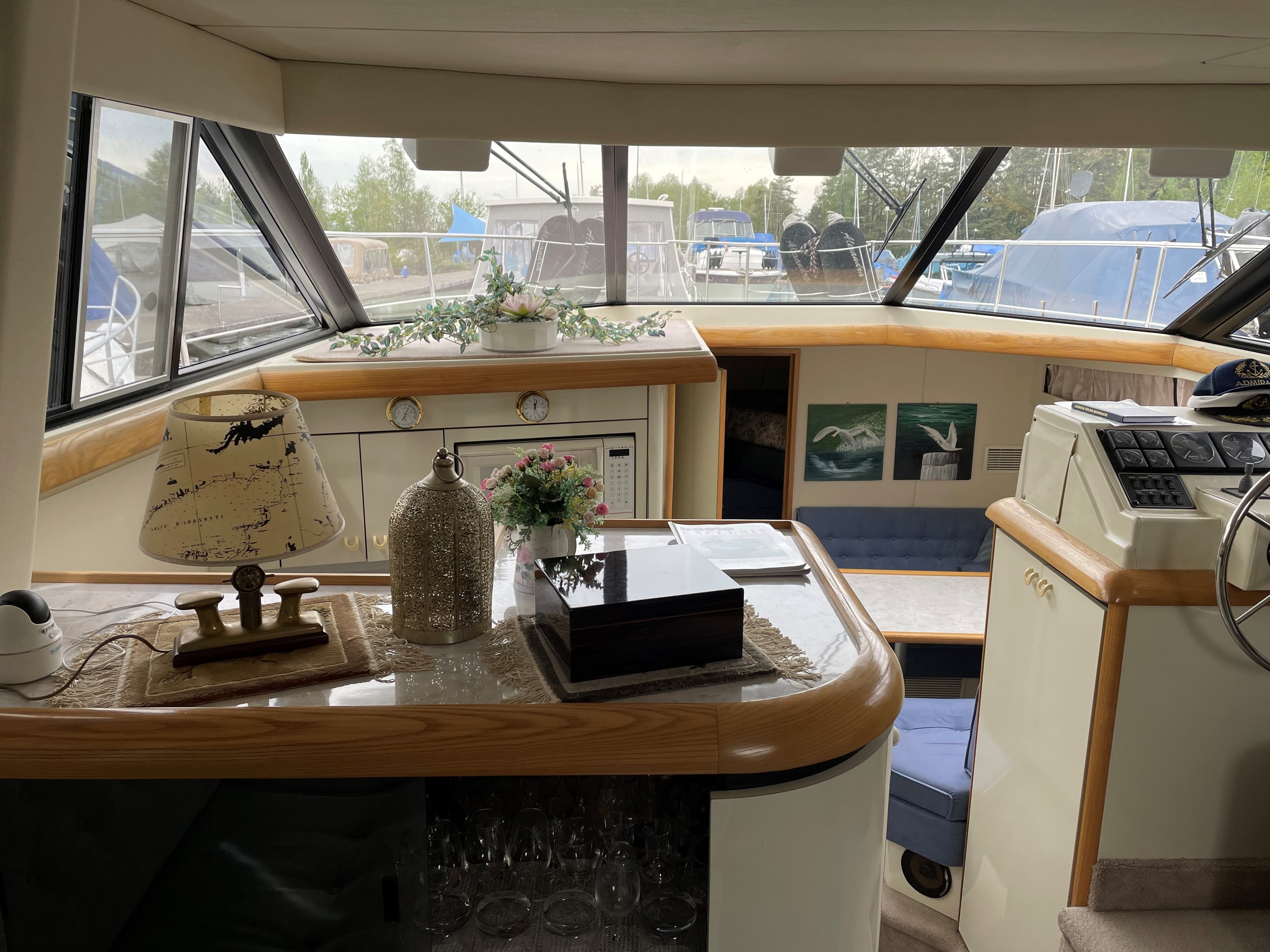 Boat interior