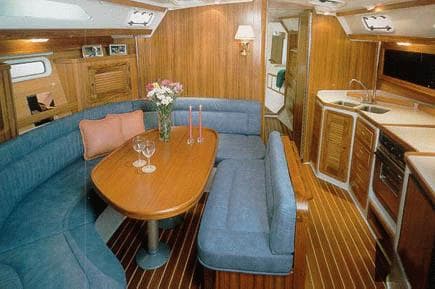 Boat interior