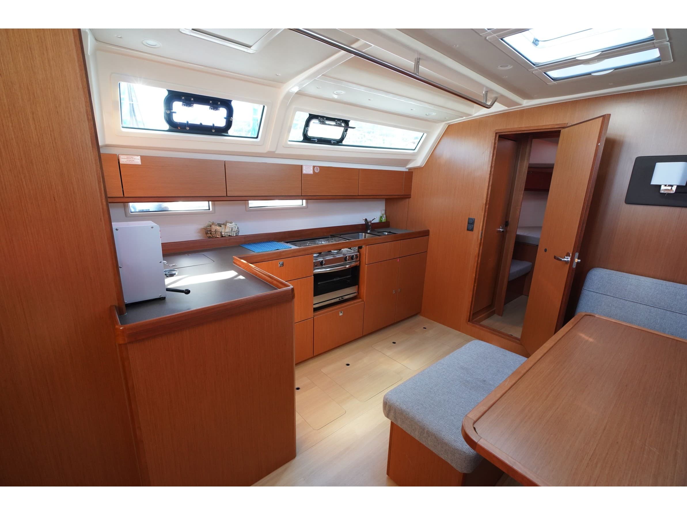 Boat interior