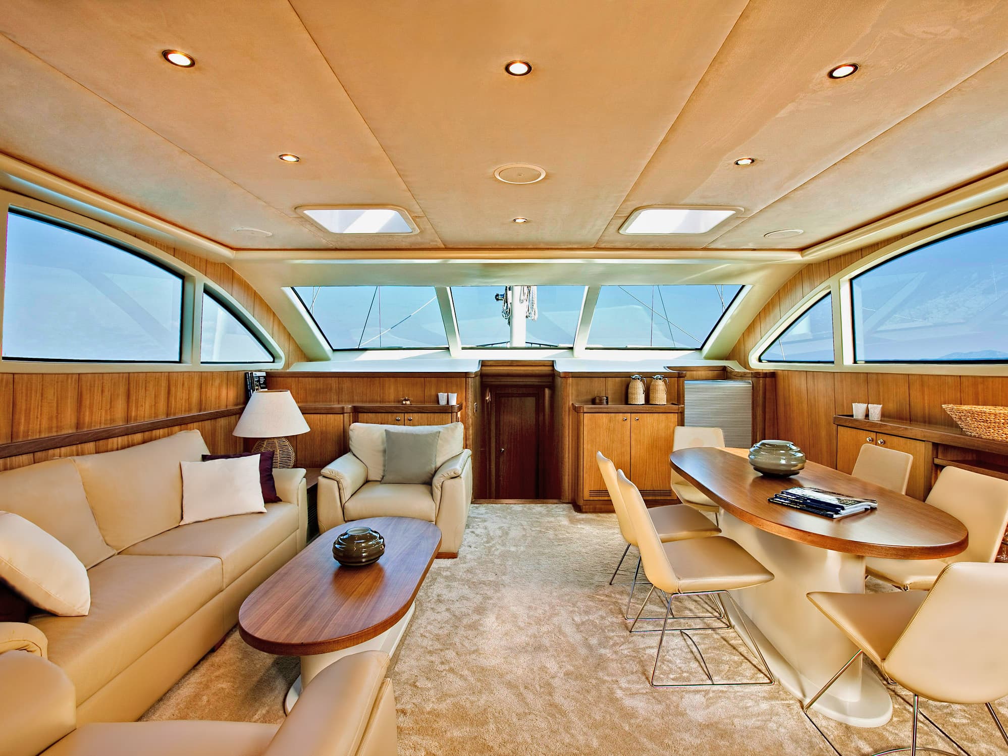 Boat interior