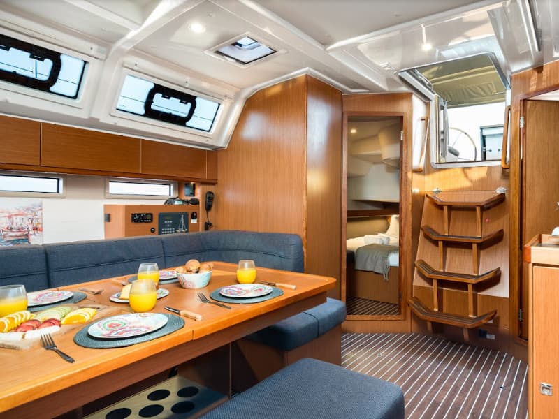 Boat interior