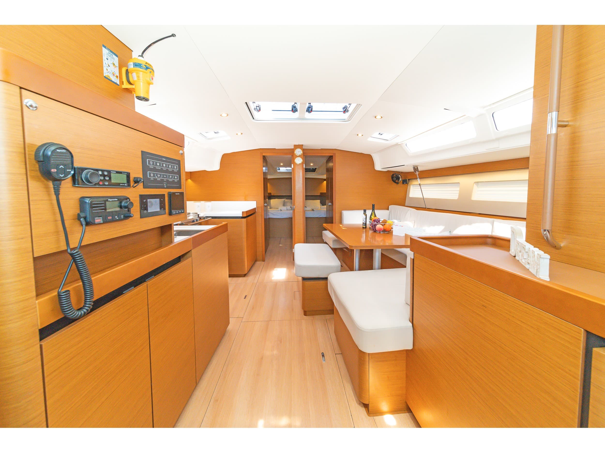 Boat interior