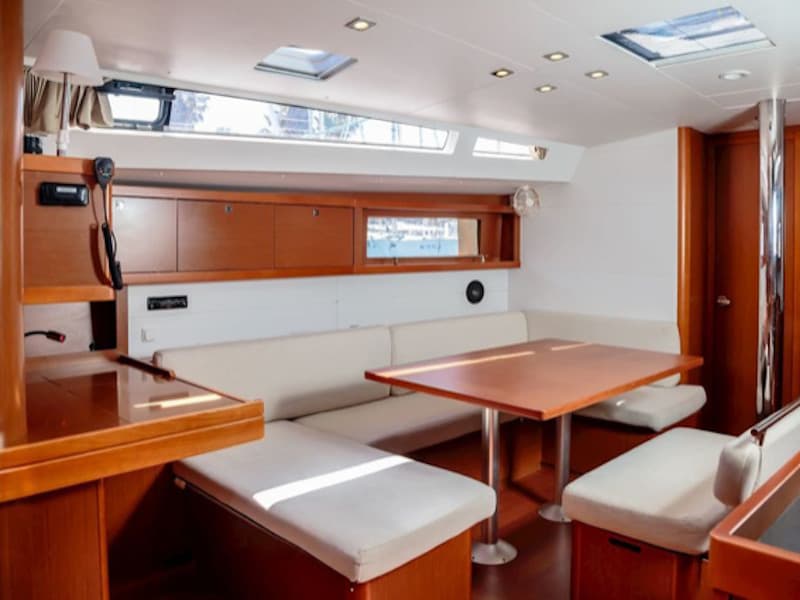 Boat interior