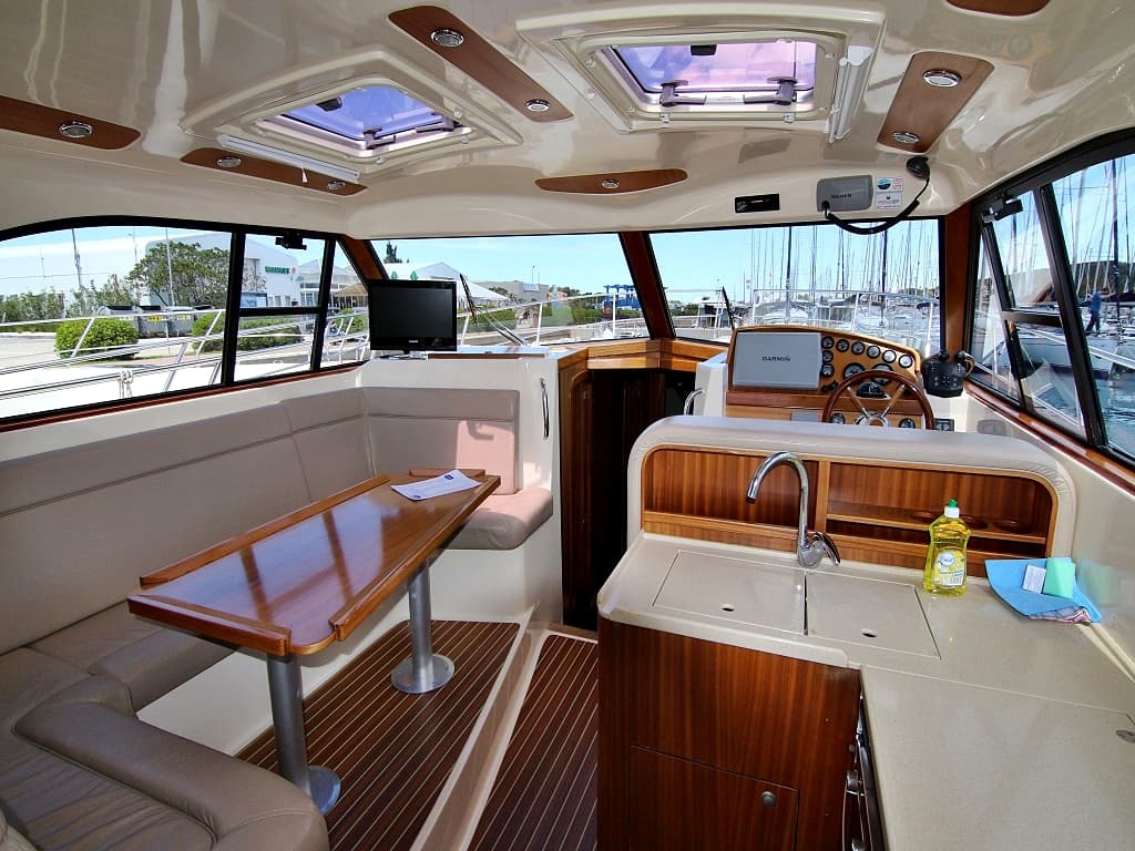 Boat interior