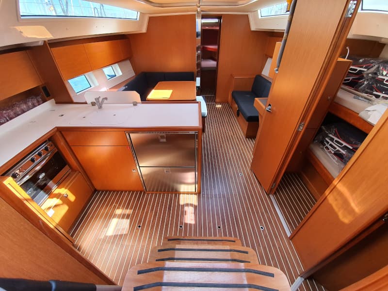 Boat interior
