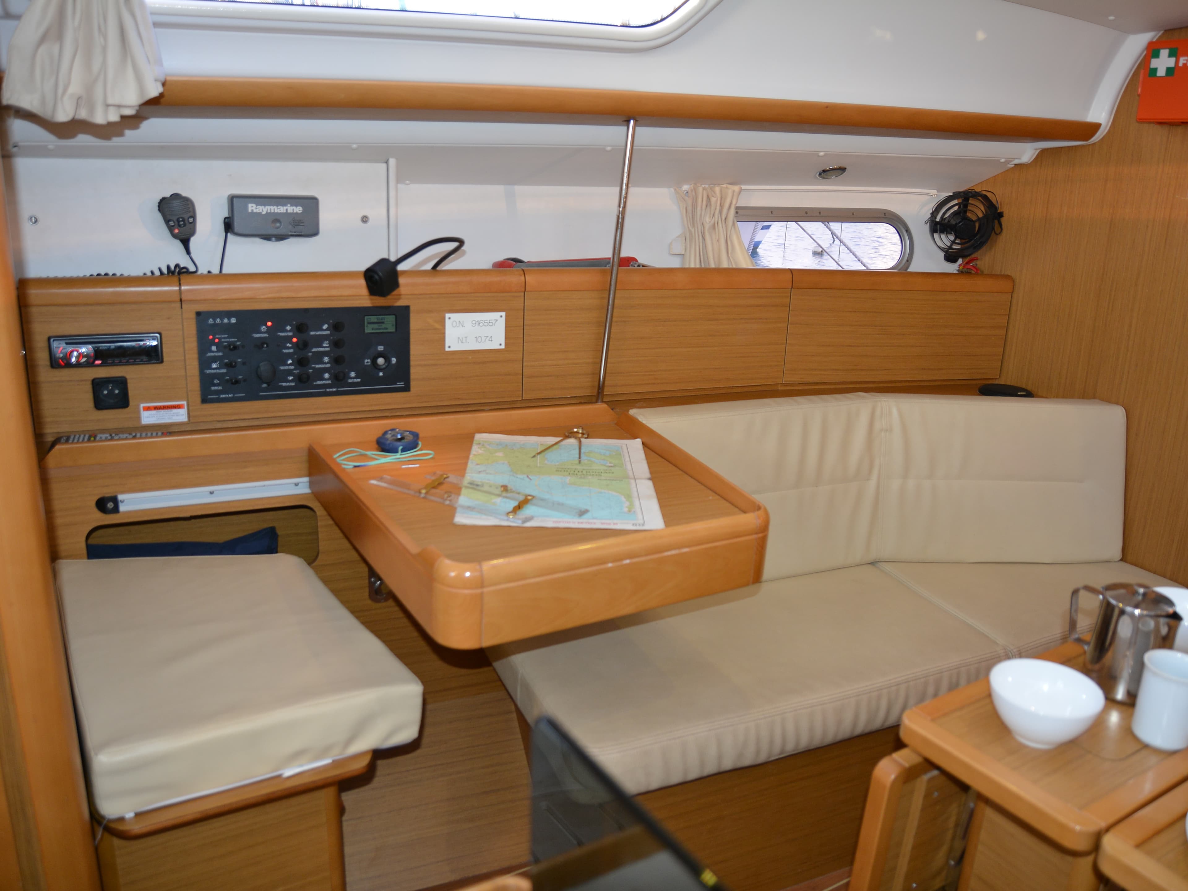Boat interior