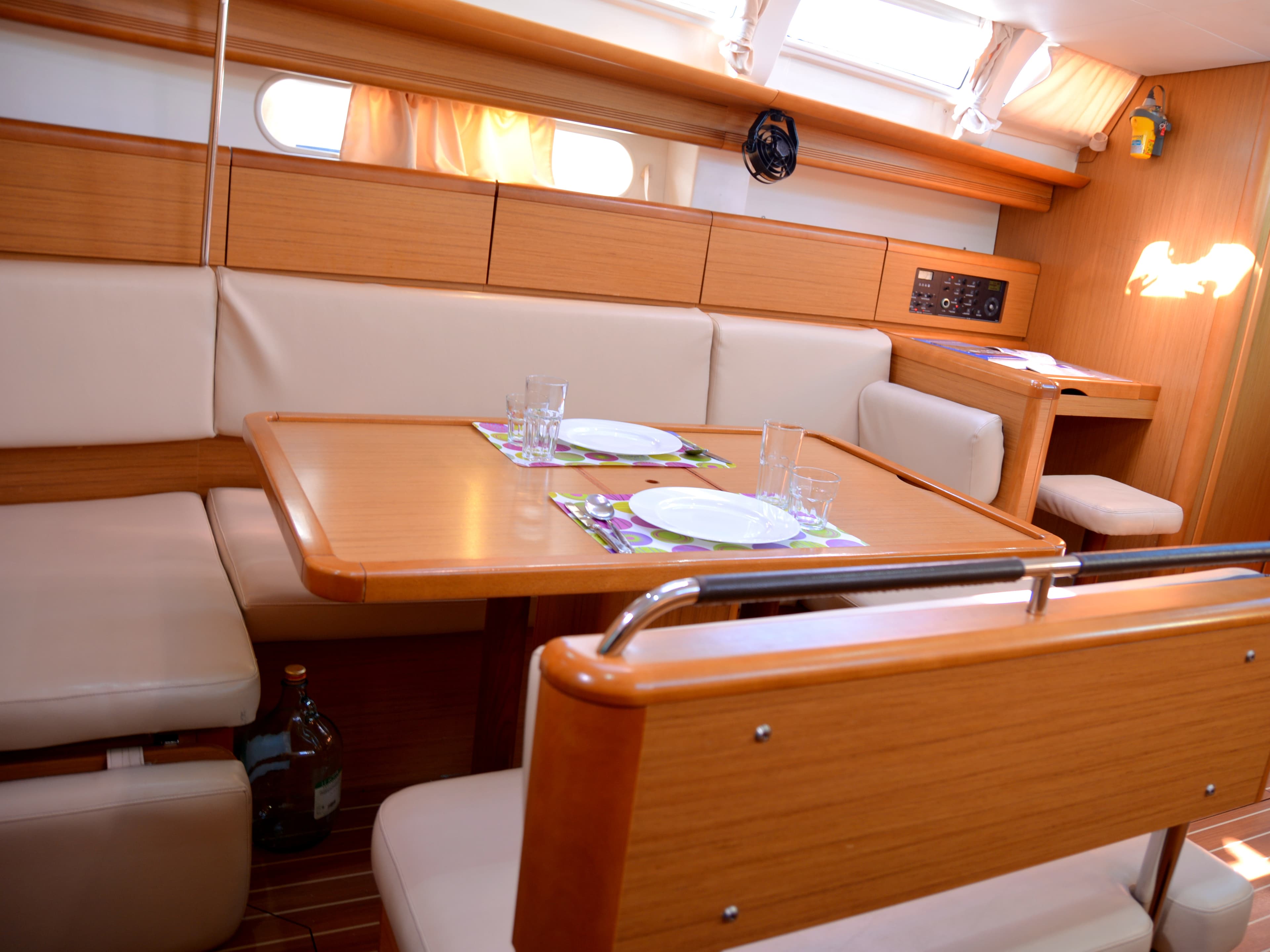 Boat interior