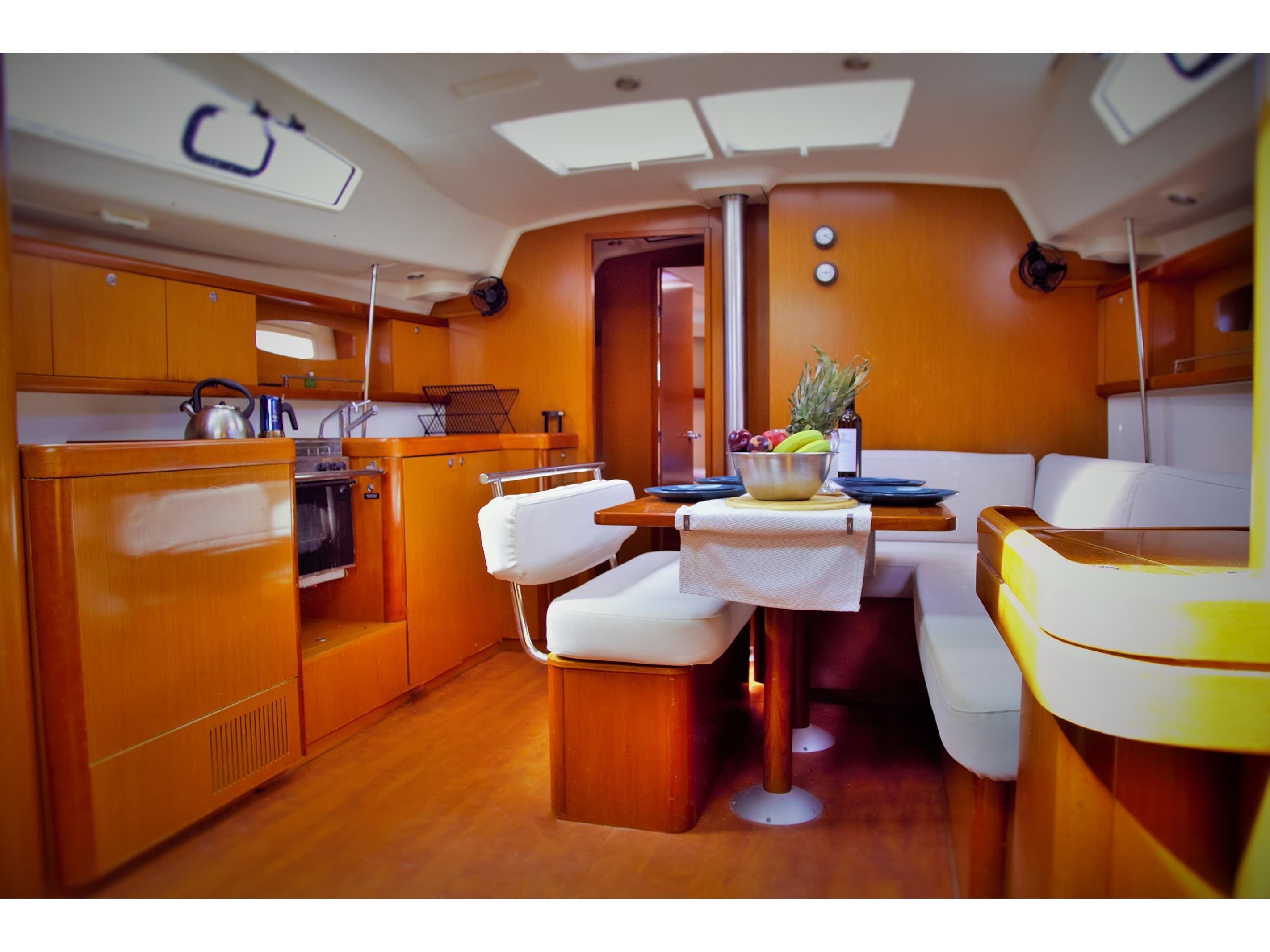 Boat interior