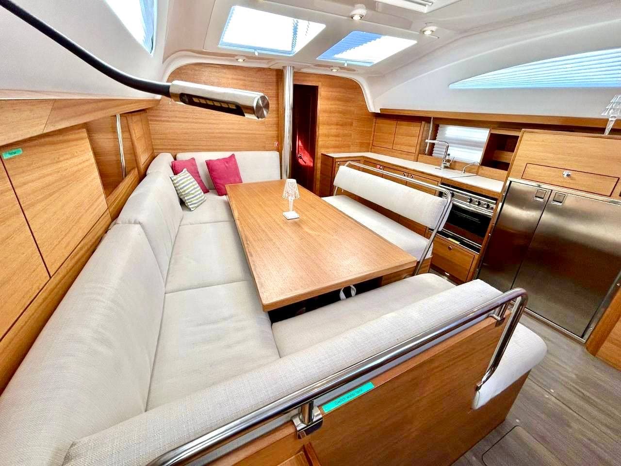 Boat interior