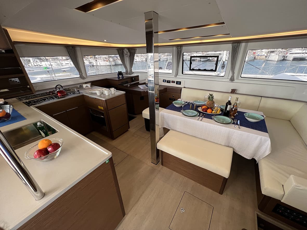 Boat interior