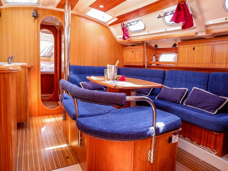 Boat interior