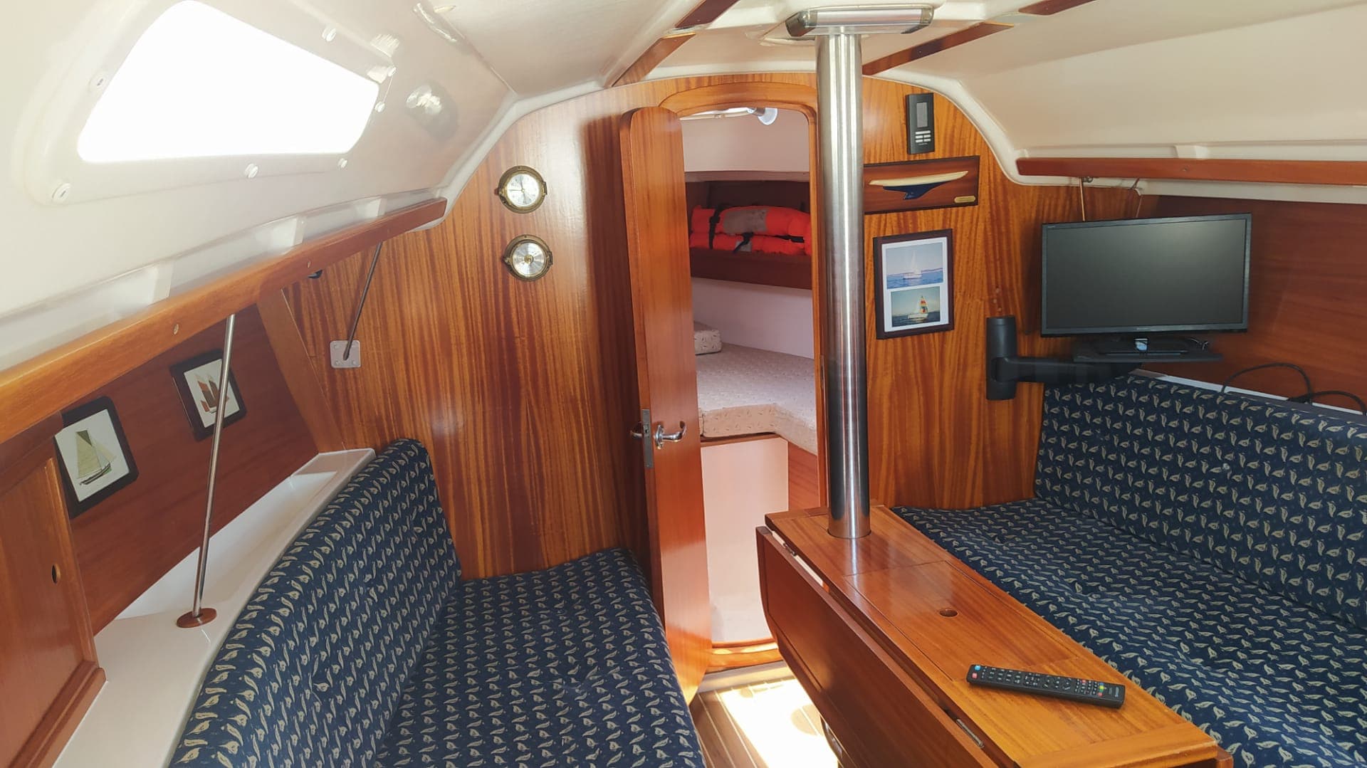 Boat interior
