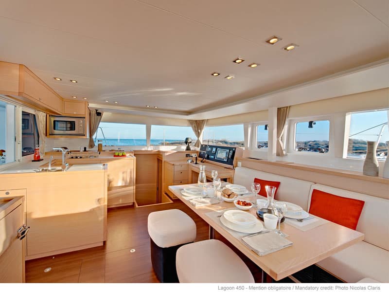 Boat interior