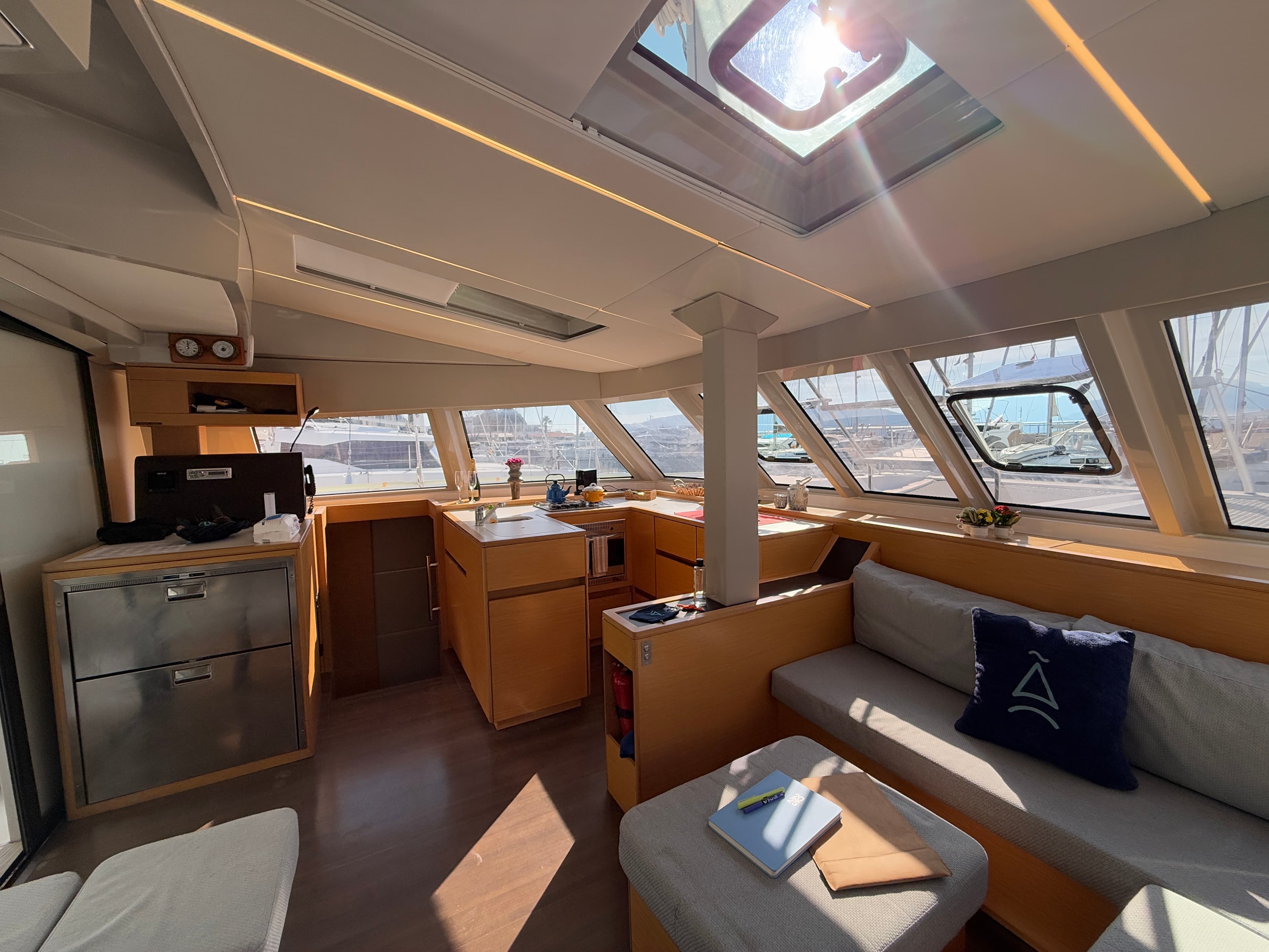 Boat interior