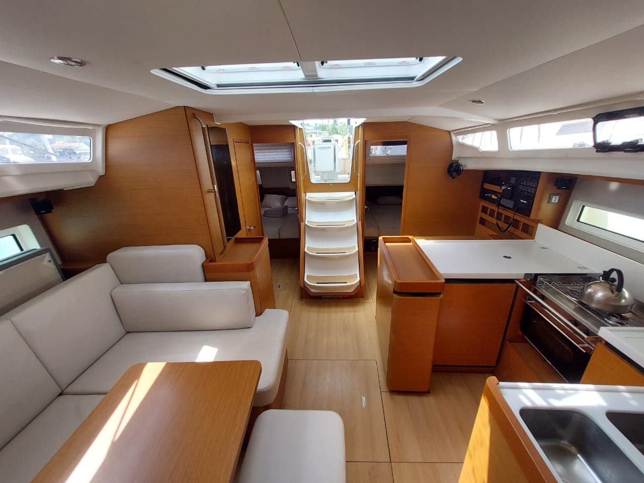 Boat interior