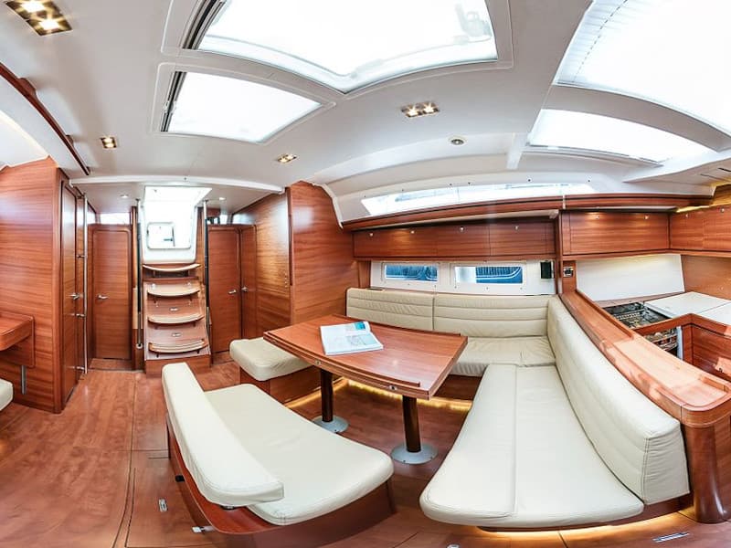 Boat interior