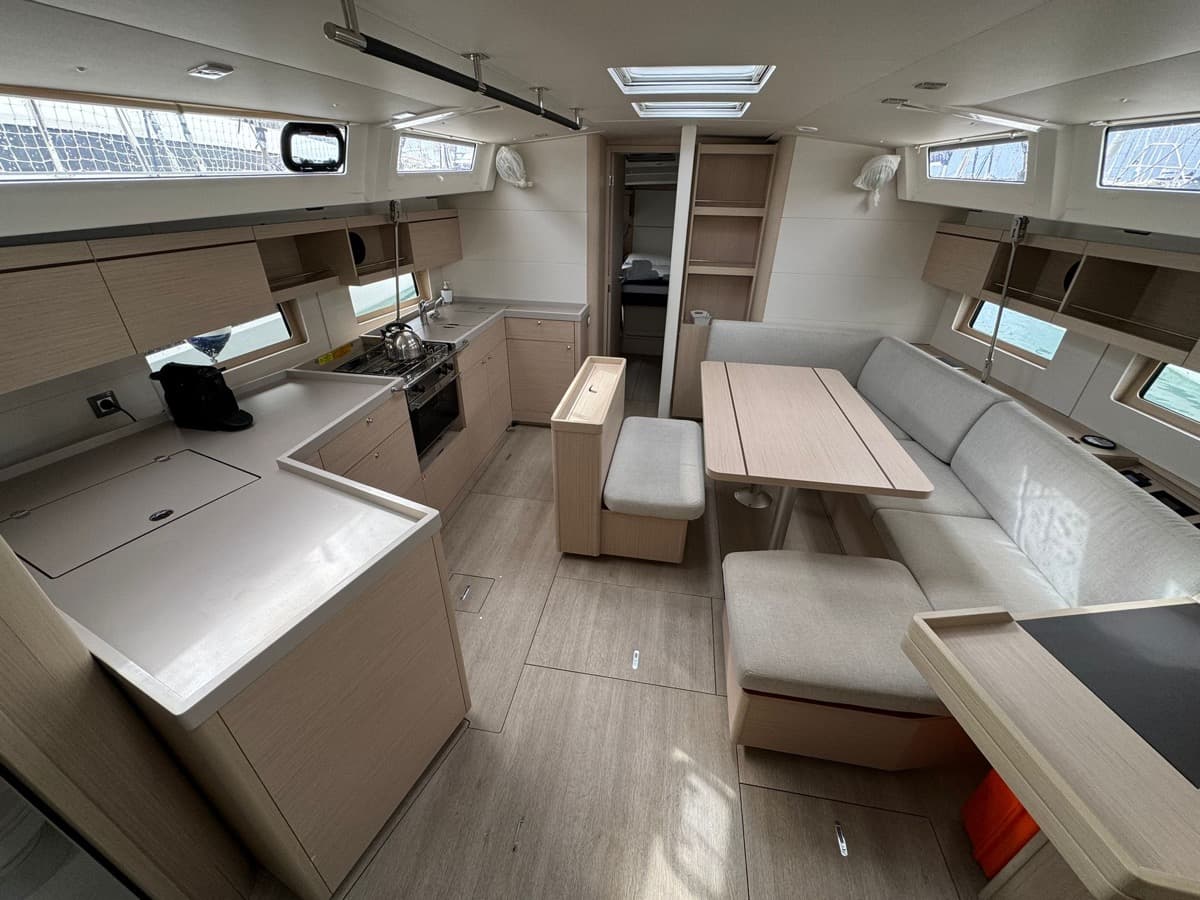 Boat interior