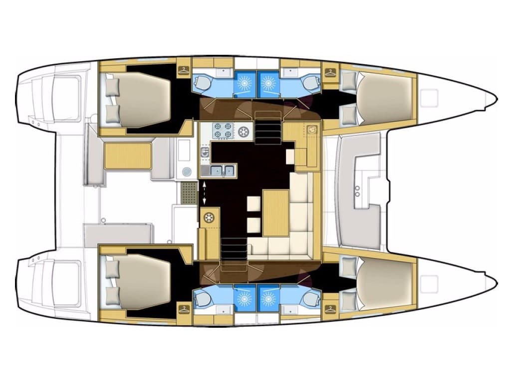 Boat interior