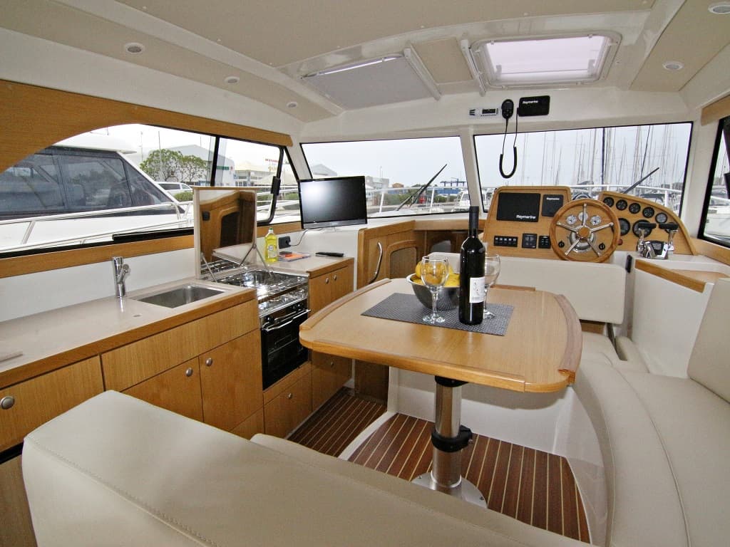 Boat interior