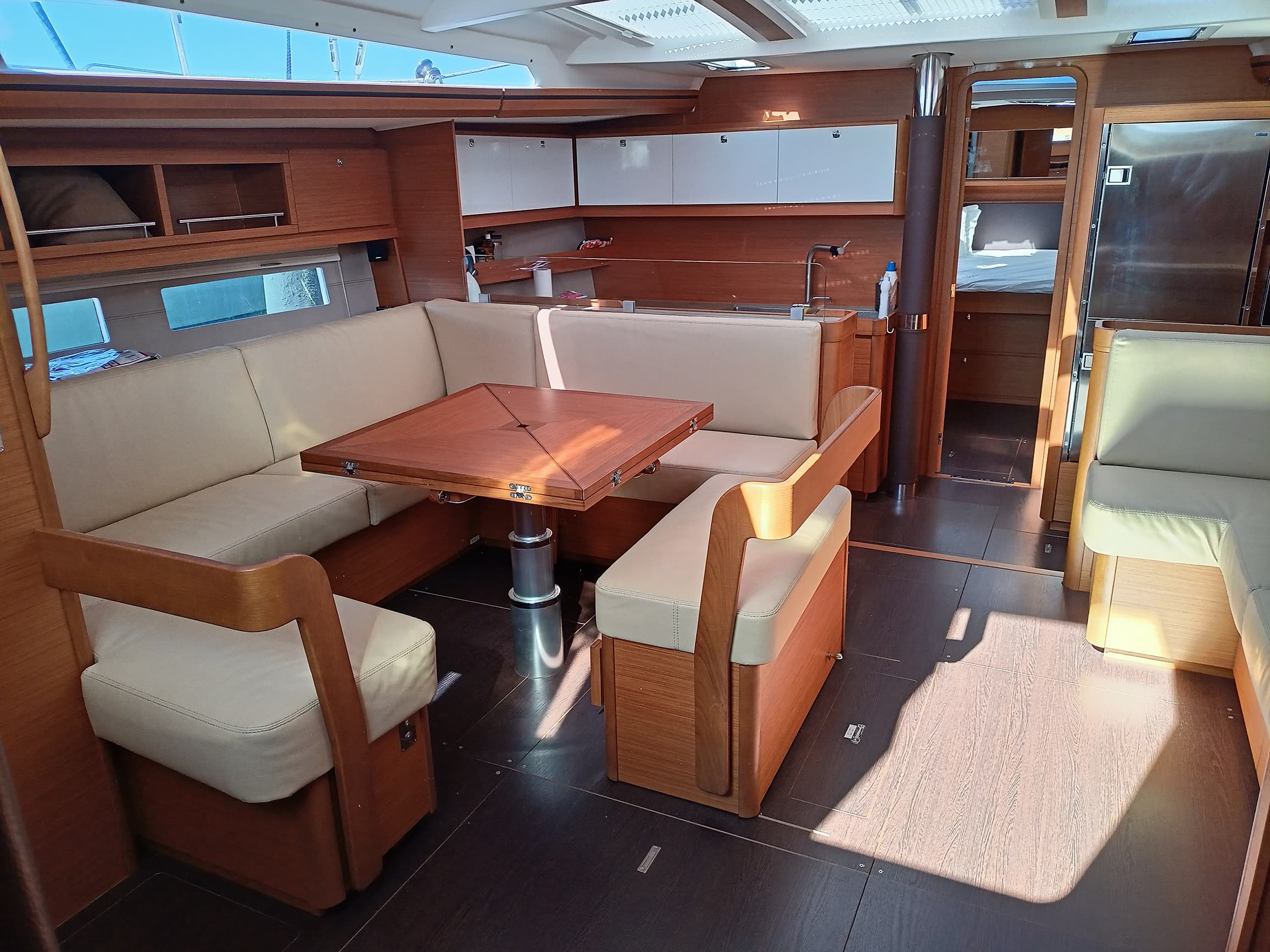 Boat interior