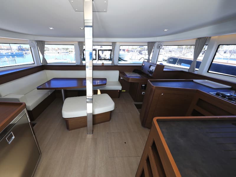 Boat interior