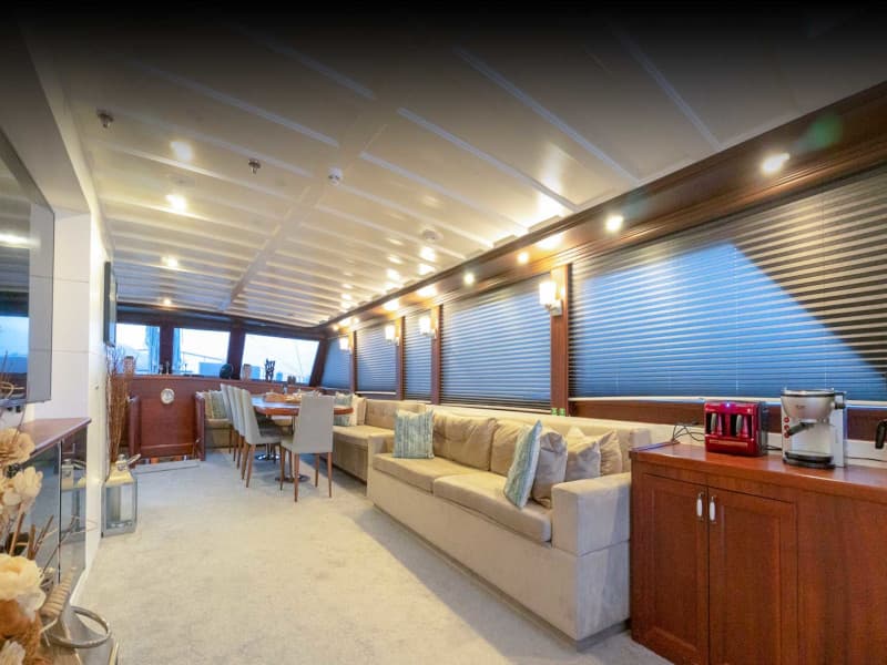Boat interior