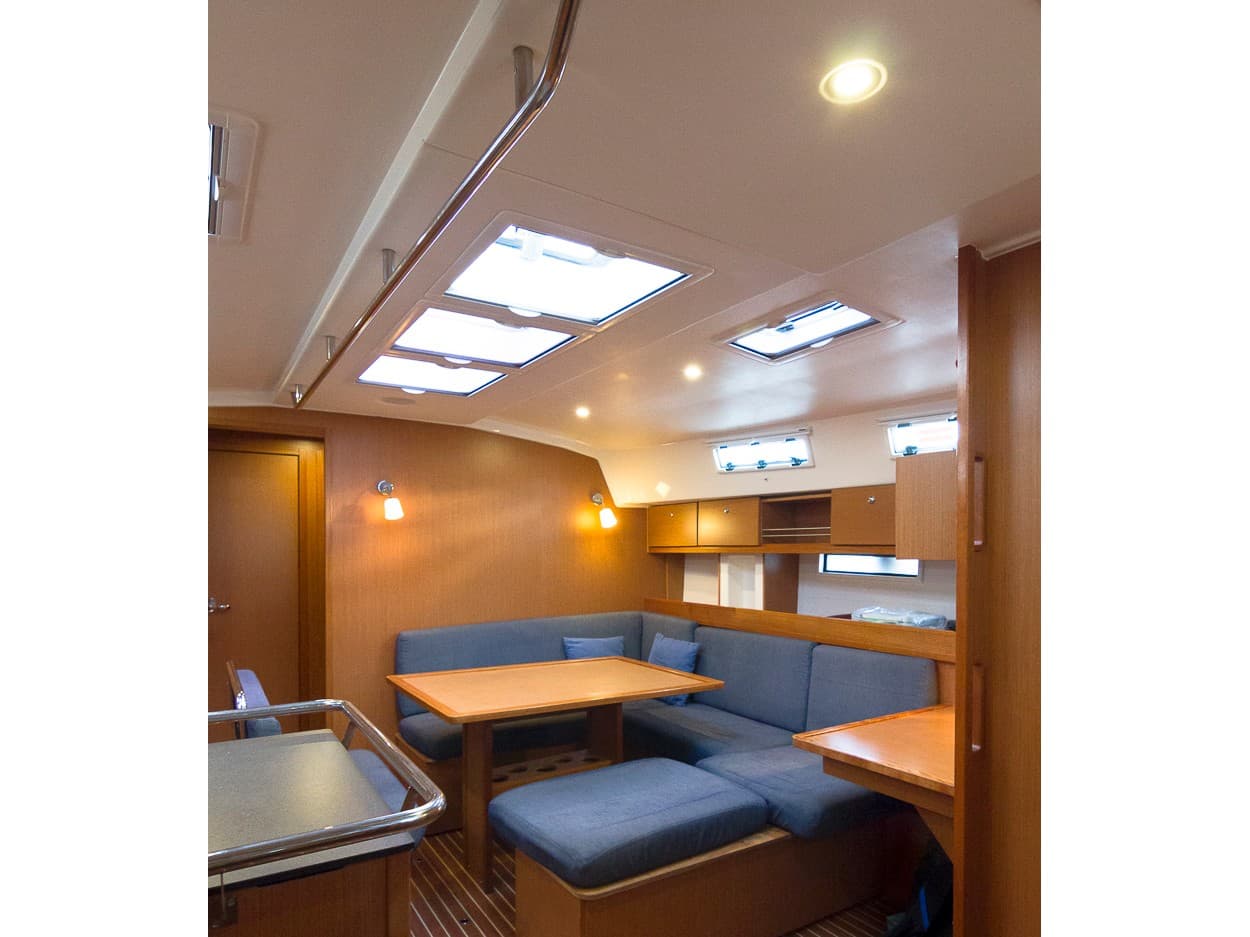 Boat interior