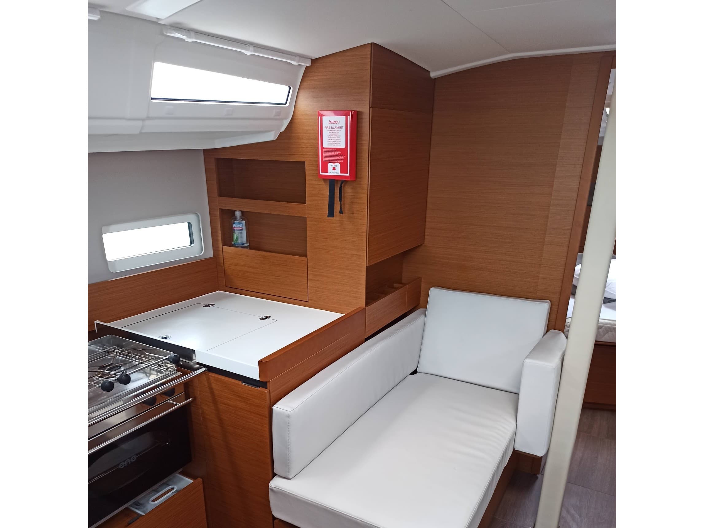 Boat interior