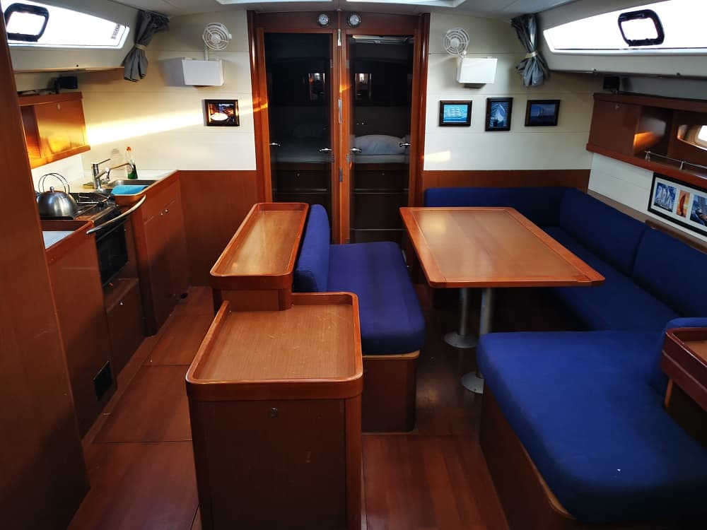 Boat interior