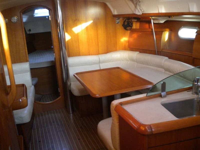 Boat interior