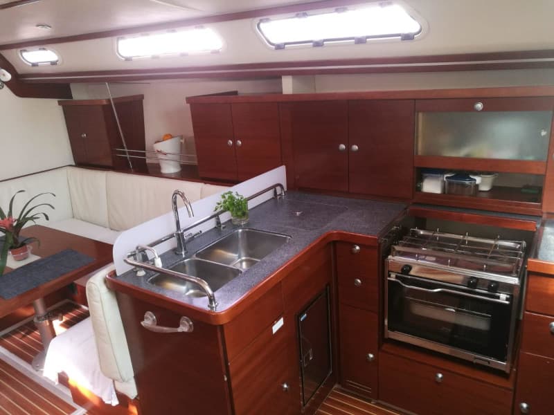 Boat interior