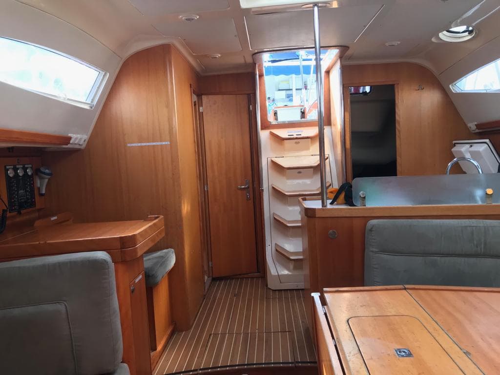 Boat interior