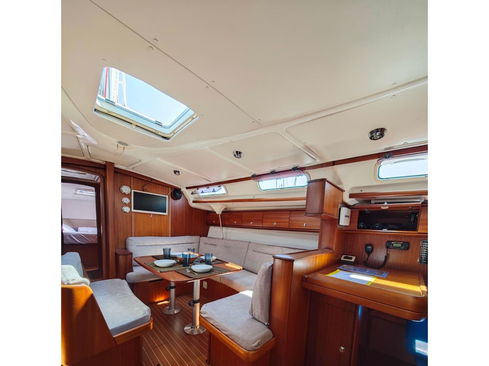 Boat interior