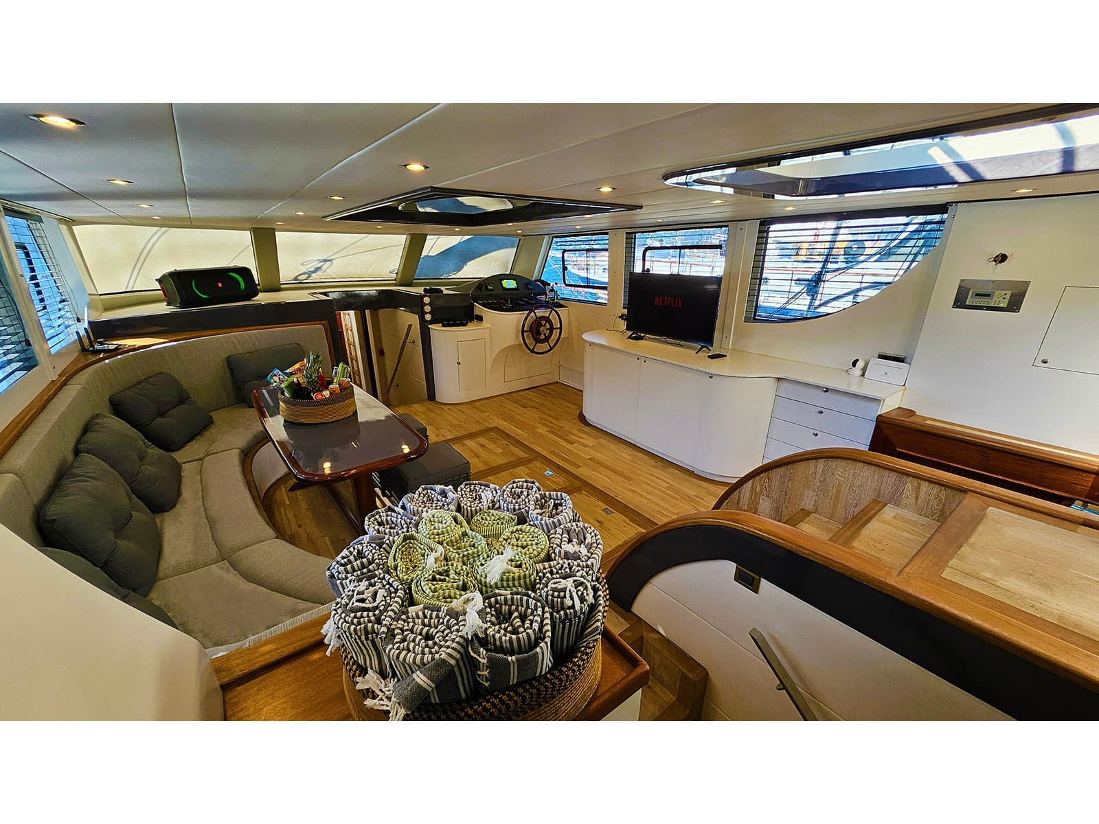 Boat interior