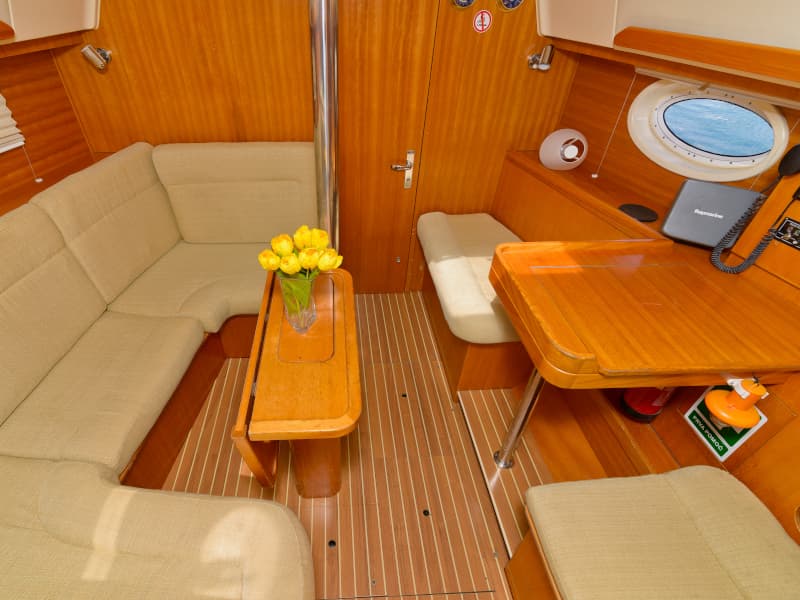 Boat interior